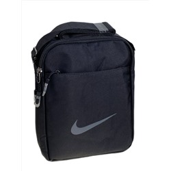 Сумка мужская  текстильная, цвет  черный