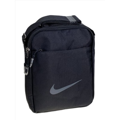 Сумка мужская  текстильная, цвет  черный