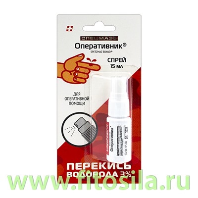 Спрей Лосьон гигиенический товарного знака "Оперативник" 15 мл