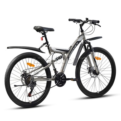 Велосипед 26" Rocket Azkar, цвет серый, размер 18"