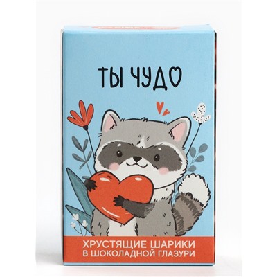 Шоколадные шарики «Ты чудо», 37 г