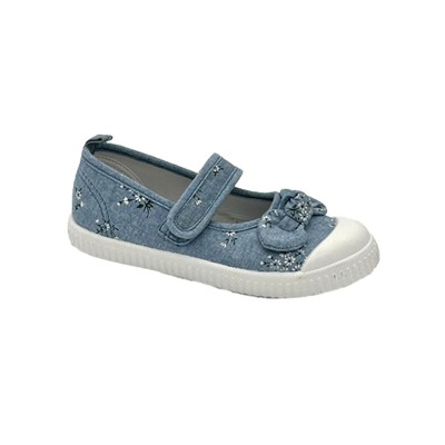 Туфли текстильные для девочки