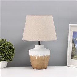 Лампа настольная «Клауд» 1×40 Вт Е27 латте 25×25×38.5 см