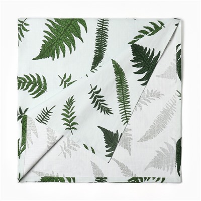 Скатерть «Этель. Папоротник», 144×110±2 см, репс 220 г/м², 100% хлопок