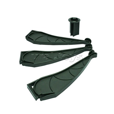 Ель искусственная "Альпийская" заснеженная с шишками 1,5 м