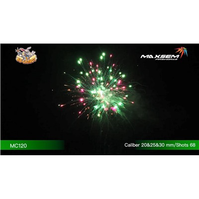 Фейерверк MC120 Party Time (0,8", 1", 1,2" х 68)