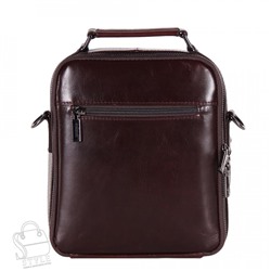 Сумка мужская кожаная  1602LG brown Fuzhibiao