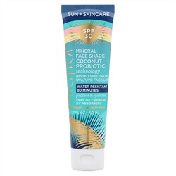 Pacifica, Sun + Skincare, Mineral Face Shade, SPF 30, Coconut Probiotic Technology, 1.7 fl oz (50 ml)