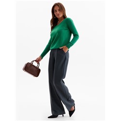 Джемпер женский MINAKU, зелёный, размер 42-44