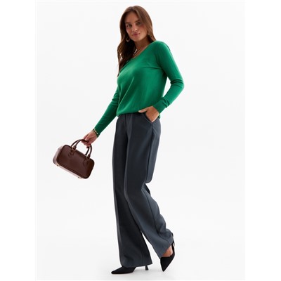 Джемпер женский MINAKU, зелёный, размер 42-44