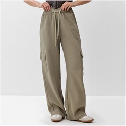 Брюки женские карго MIST размер 40-42, оливковые