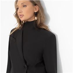 Жакет дизайнерский, Дерзкий силуэт (чёрный)