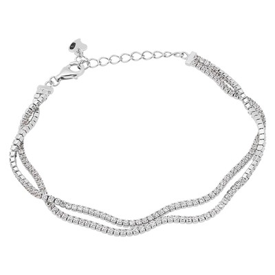 Браслет, куб.циркон., FYN-7179