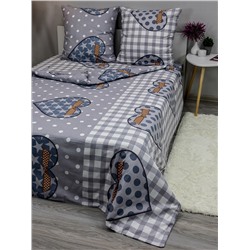 КПБ 1,5 сп бязь 120гр/м2  Текстильная коллекция  Катарина