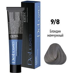 ЭстельDeLuxe Крем-краска для волос 9/8 Блондин жемчужный 60 мл