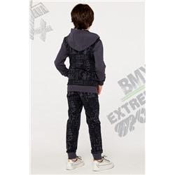 Брюки д/мал Juno SS21BJ639 Bike Riders серо-синий