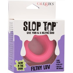 Розовый мастурбатор-бампер из жидкого силикона Filthy Luv