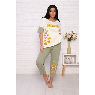 Пижама 57125 (Экрю)