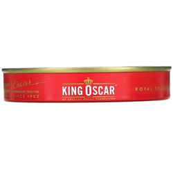 King Oscar, Sardines In Extra Virgin Olive Oil With Red Bell Pepper, Garlic, Rosemary & Hot Chili, 3.75 oz (106 g)