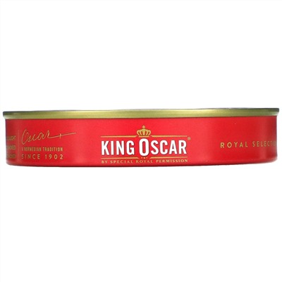 King Oscar, Sardines In Extra Virgin Olive Oil With Red Bell Pepper, Garlic, Rosemary & Hot Chili, 3.75 oz (106 g)