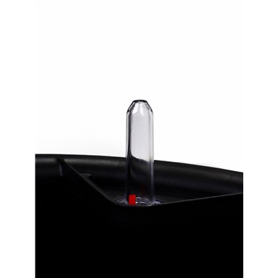 Кашпо для цветов «Фасет», 29 л, d=36 см, h=33 см, пластиковое, с автополивом, со вставкой, белое