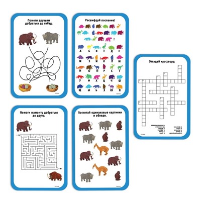 Набор для опытов «Ледниковая эпоха», мамонт