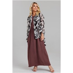 Платье  6148/05/Коричневый