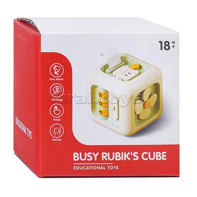 Куб развивающий "Развивайка" в коробке