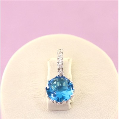 Кулон покрытие родий Н01-8324