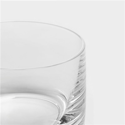 Набор стаканов для виски из хрустального стекла «Идеал», 110 мл, 4 шт.