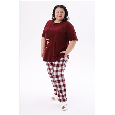 Пижама с брюками больших размеров Мишка НАТАЛИ, 1197421