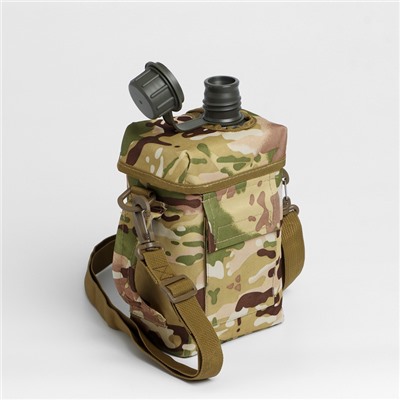 Фляжка туристическая Adventure, 2 л, с чехлом, мультикам