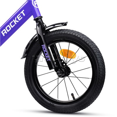 Велосипед 14" Rocket Juster, цвет фиолетовый