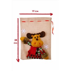 Мешок для подарка новогодний НАТАЛИ, 1223668