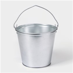 УЦЕНКА Ведро оцинкованное, 7 л, ЗАМЯТИЕ НА ИЗДЕЛИИ