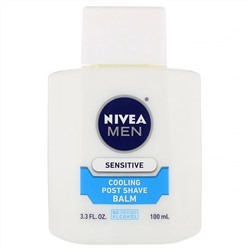 Nivea, Охлаждающий бальзам после бритья для мужчин, для чувствительной кожи, 100 мл (3,3 жидк. унции)