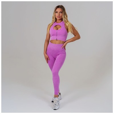 Легинсы спортивные женские ONLYTOP, размер M, розовые