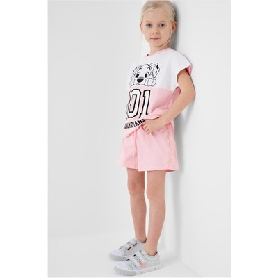 Шорты трикотажные для девочек, 2 шт в комплекте PLAYTODAY, 1240918