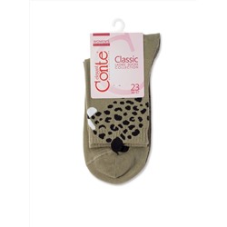Conte elegant Носки CLASSIC с пикотом «Leopard»
