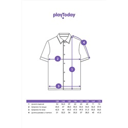 Рубашка PLAYTODAY, 1088642