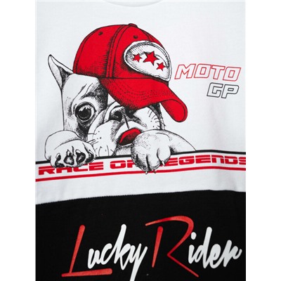 Фуфайка трикотажная для мальчиков (футболка)