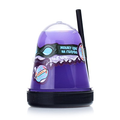 Лизун "Slime "Ninja", меняет цвет на голубой, 130 г.