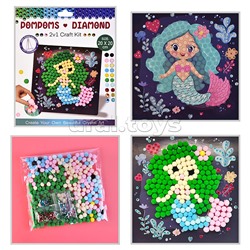 Набор творческая мастерская "Русалка" 20*20 см.