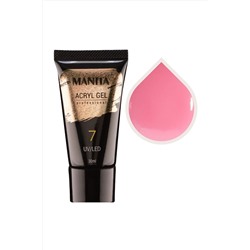 Manita Professional Акриловый гель для моделирования ногтей №07, 30 мл KRISTALLER, 1109817