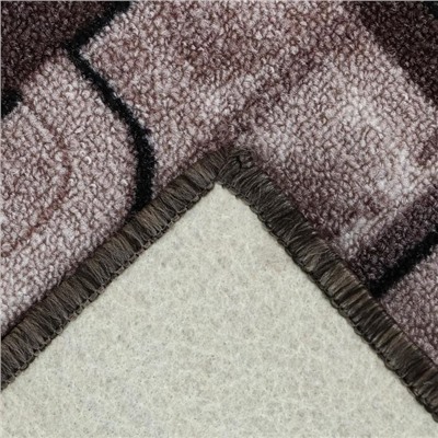 Дорожка прямоугольная, 120×200 см, войлок