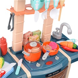Игровой набор кухня "У шефа" цвет синий, в коробке