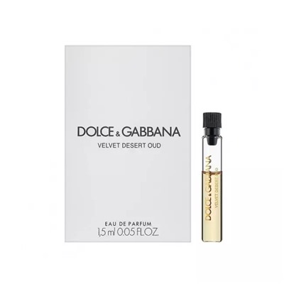 DOLCE & GABBANA VELVET DESERT OUD edp 1.5ml пробник