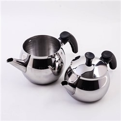 800-305  Чайник металлический 1,5л Kure нерж/ст/пласт (х6)