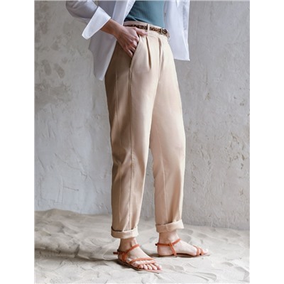 Брюки-бананы из хлопка