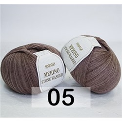 Пряжа Сеам Merino Stone Washed